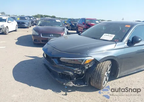 2025 Honda Civic Hybrid Sport/Sport Touring из США, поврежденный, VIN 2HGFE4F88SH337449